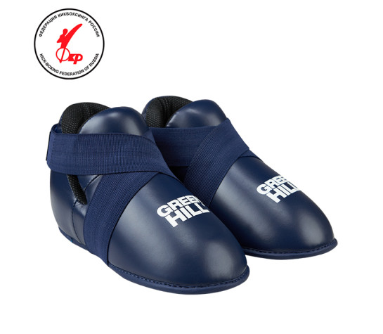 Футы для кикбоксинга Green Hill р.S синие Синий image